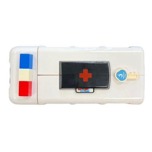 Ambulance Theme Toy Bus with Interactive Play Features Removable Medical Kit & Steering Wheel White - Educational Rescue Vehicle Toy for Kids Ages 3+ Ambulance Theme Toy Bus with Interactive Play Features Removable Medical Kit & Steering Wheel White - Educational Rescue Vehicle Toy for Kids Ages 3+